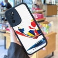 thumbnail image 2 of Proteja su iPhone 15 Pro Max 14 13 12 Pro 11 con una elegante funda plateada de doble capa para teléfono: ¡gráficos divertidos para mayor encanto!, 2 of 4