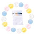 thumbnail image 1 of GWONG 16Pcs Reusable Velvet Facial Makeup Wipe Remover Skin Care Pads with Storage Bag, 1 of 10