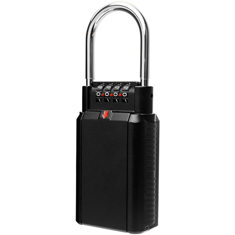 Key Storage Lock Box No Need Installation 4Digit Combination Password