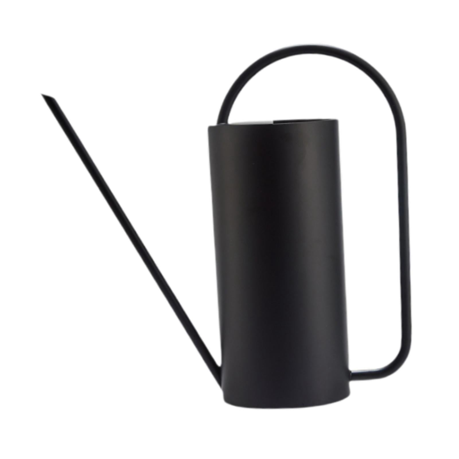 MAGIDEAL 1500 ml Indoor Watering Can Long Mouth for Indoor Houseplants Indoor Outdoor Black
