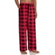 thumbnail image 2 of Sunloudy - Pantalón largo de pijama de algodón informal para hombre, cintura elástica, ropa de dormir a cuadros, pantalones de salón Sunloudy  S M L XL XXL, 2 of 8
