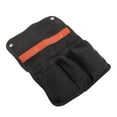thumbnail image 2 of Organizador lateral para silla, bolsa de almacenamiento multifuncional, bolsa lateral para silla, para acampar en la playa, color negro, 2 of 14