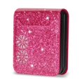 thumbnail image 1 of Luxury Glitter Leather Card Slot Wallet Case For Samsung Galaxy Z Flip 6, iPhone 13, 1 of 5