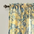 thumbnail image 2 of Dolores Sheer Window Curtain Panels Yellow 52X84+2 Set, 2 of 6