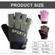 thumbnail image 2 of KAIYANG Guantes de ciclismo Keleily para niños, 1 par de guantes deportivos para niños, guantes deportivos para exteriores, color rosa y verde, 2 of 5
