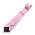 thumbnail image 5 of Xfvqtps Tie for Men Pre-Tied Classic Neckties Soild Color 3.15" for Formal Dress Business Pink, 5 of 6
