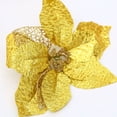thumbnail image 3 of Árbol de Navidad Naiovety 22cm Flor Artificial Decorativa Colorida Oro, 3 of 6