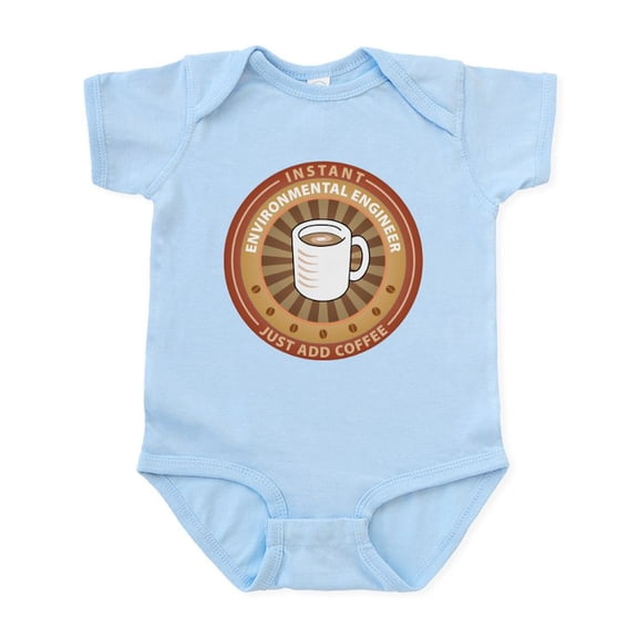 CafePress - Instant Environmental Engineer Infant Bodysuit - Baby Light Bodysuit, Size Newborn - 24 Months
