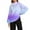 Light blue, variant on Sweatshirt Women, Yigetop Women's Oversized Turtleneck Pullover Long Sleeve Casual Top Loose Fit Mock Turtleneck Lightweight Sweatshirt Tops Mock Neck Sweatshirt, Light Blue L