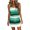 Lemon green 272, variant on Henpk Summer Dresses for Women Striped T Shirt Dress Casual Midi Dress Short Sleeve Sundress with Pockets Casual V-Neck Sleeveless Bandage Stripe Printing Loose Vest Sling Dresses Pink M