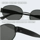thumbnail image 4 of Livho 2025 Gafas de sol ovaladas de moda - Elegantes tonos polarizados para todos los días - Marcos de metal retro, 4 of 6