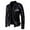 Black, variant on Herrnalise Men's New Foreign Trade Men's Motorcycle Leather Lapel Leather Jacket Leather Large Size Casual Jacket Men's Jacket Black