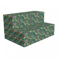 thumbnail image 1 of Leaves Foldable Mattress, Tropical Jungle Composition, 74.8" x 39.4", Multicolor, by Ambesonne, 1 of 6