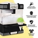 thumbnail image 2 of Nostalgia - Máquina de Hielo Afeitado con Cono de Nieve, máquina Retro para granizar de Mesa Que Hace 20 golosinas heladas, Incluye 2 Tazas de plástico Reutilizables y Cuchara de Hielo, Color Negro, 2 of 5