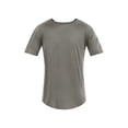 thumbnail image 5 of No Boundaries Men's & Big Men's Longline Curved Hem Elongated Tee Shirt, Sizes XS-5XL, 5 of 6