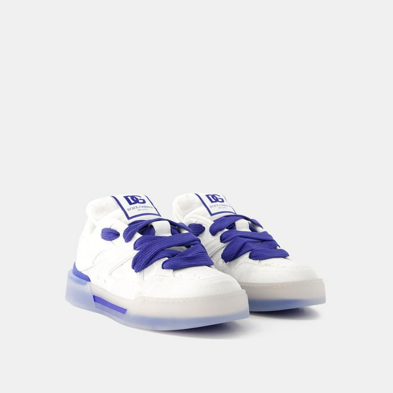 Dolce & Gabbana Man New Roma Sneakers - Leather - White Dolce & Gabbana Man New Roma Sneakers - Leather - White