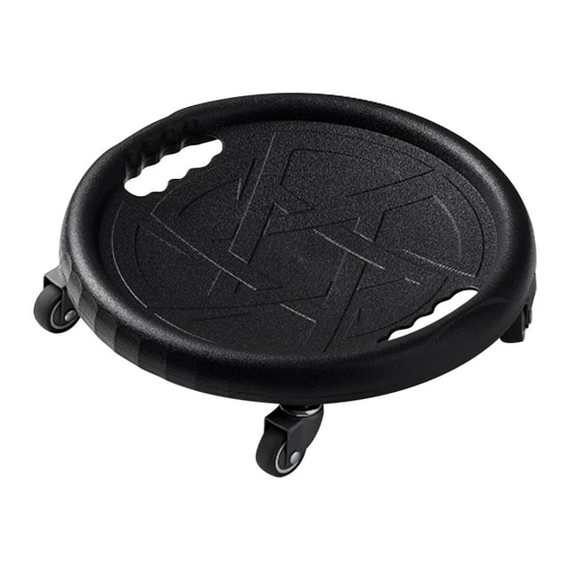QIPOPIQ Abdominal Wheel Roller - Ab Roller Wheel for Abdominal Exercise | Exercise Ab Wheel with Mute Four Wheels Curved Groove Handle 360° Scroll Wheel Abs Roller