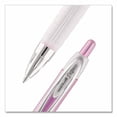thumbnail image 2 of Signo 207 City of Hope Edition Gel Pen, Retractable, Medium 0.7 mm, Black Ink, Translucent Pink/Whit | Bundle of 2, 2 of 4