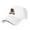 White, variant on Ulm Warhawk Casual Sandwich Baseball Cap Adjustable For Men For Women