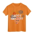 thumbnail image 5 of mgoYE Navy 250th Anniversary Gifts Girls 4th of July Shirt Girls Boys 250 Years American Anniversary Shirt American Flag Stars Fireworks Graphic Tee Tops(Orange,13-14 Years), 5 of 5