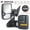Black, variant on MOSTPLUS Pair Chrome Power Folding Tow Mirrors for 2014-2018 Chevy Silverado GMC Sierra 1500