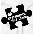 thumbnail image 2 of Different Not Less Autism Puzzle Tank Top T Shirts Men Women Brisco Brands X, 2 of 6