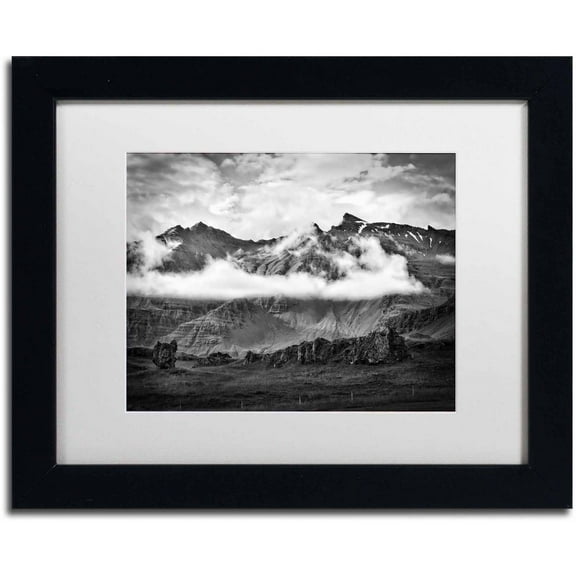 Trademark Fine Art 'Ephemeral' Canvas Art by Philippe Sainte-Laudy, White Matte, Black Frame