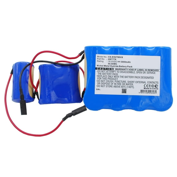 Replacement Battery for Shark Pet Perfect II Hand Vac,SV780,VX33,XBT779,3000mAh/18.0V