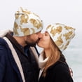 thumbnail image 5 of Yiaed Labrador Retriever Dog Print Winter Beanie for Men Women, Fleece Lined Beanie Soft Warm Knit Hat Ski Stocking Cuffed Ca, 5 of 6