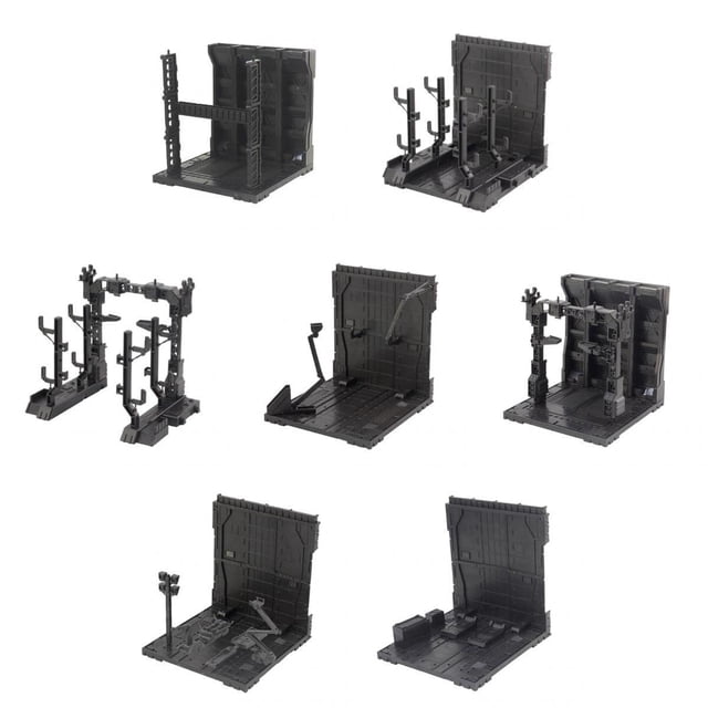7pc Garaje Base Pantalla De Combinación Gratuita Decoración Del Hogar Sunnimix Escena de base de primera línea de garaje