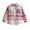 Pink, variant on Toddler Baby Boys Girls Plaid Flannel Shirt Boy Girl Long Sleeve Plaid Flannel Shirts Regular Fit Casual Fall Coat Pink,12-18 Months