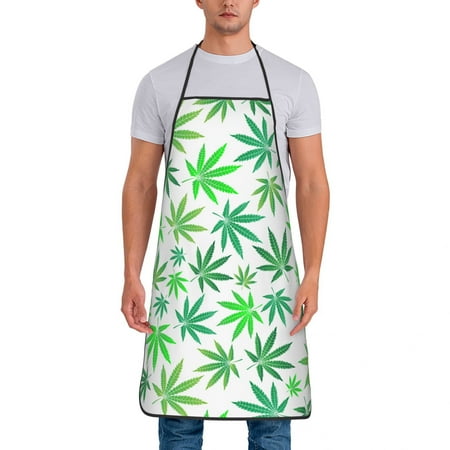

Marijuana Leaf (17) Aprons for Women Men Waterproof Apron Kitchen Chef Cooking BBQ