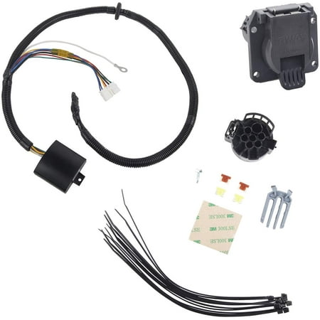 Tekonsha 118289 Tow Harness Wiring Package (7-Way) with Circuit