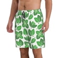 thumbnail image 2 of Fotbe Green Leaves Trajes de Baño Estampados para Hombre, Shorts de Verano de Secado Rápido, Ropa de Playa, Bañadores-XX-Large, 2 of 6
