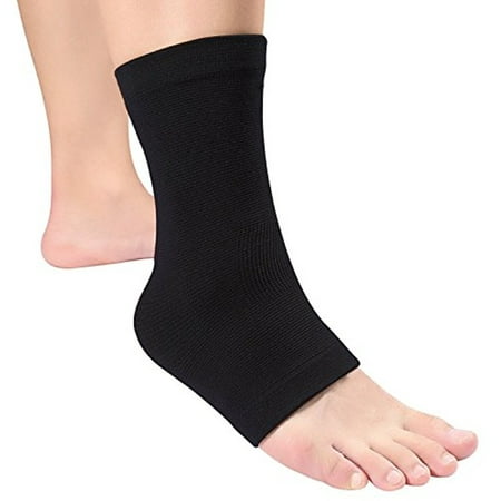Yosoo Ankle Foot Brace Compression Support Sleeve for Women Men Sprains Strain Arthritis Weak (Best Ankle Brace For Sprain)