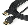 thumbnail image 3 of Startech.com 2m (6ft) Hdmi Cable With Locking Screw, 4k 60hz Hdr 10, High Speed Hdmi 2.0 Monitor Cable With Locking Screw Connector For Secure Connection, Hdmi Cable With Ethernet, M/m - Adjustable, 3 of 4