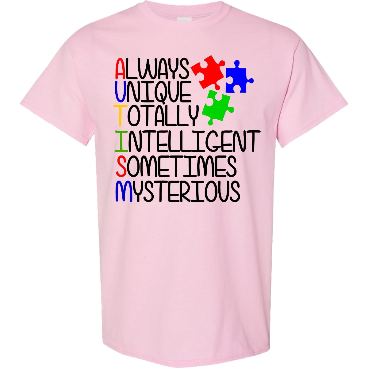 Inktastic Autism Awareness Acronym T-Shirt