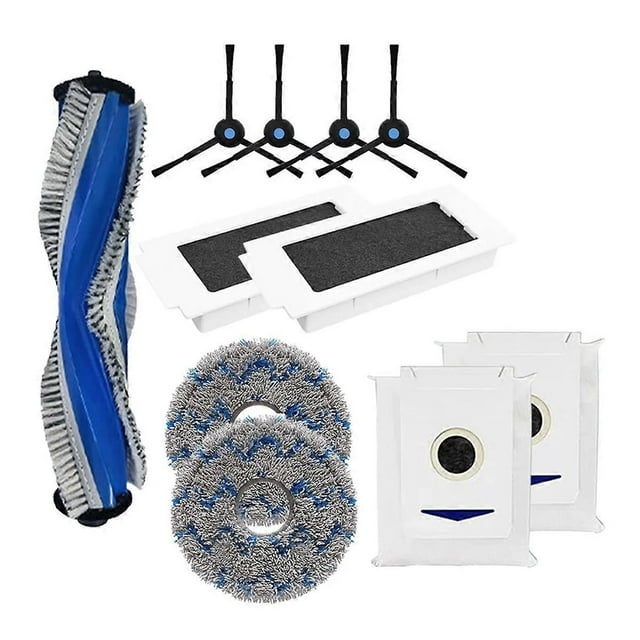 Main Side Brush Hepa Filter Mop Cloth for Ecovacs Debot T30 Pro Omni