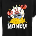 thumbnail image 3 of SpongeBob SquarePants - Mr. Krabs Money - Women's Short Sleeve Graphic T-Shirt, 3 of 6