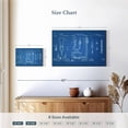 thumbnail image 4 of Elephant Stock Medical Equipments Blue Patent Wall Art - Horizontal Canvas Wall Art - Living Room Wall Decor - Patent Canvas - Blue And White Decor - 12" x 8", 4 of 8