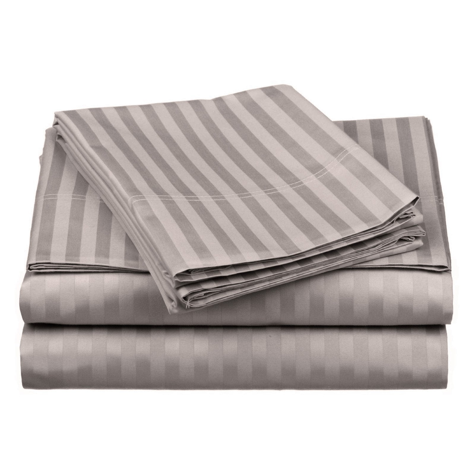 Impressions Cardinal Egyptian Cotton Stripe Sheet Set