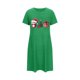 thumbnail image 2 of Camisón corto de talla grande para mujer, camisón de manga corta con estampado de pecho a la moda, camisón para mujer, 2 of 5