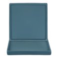 thumbnail image 1 of Uxcell 2-Pack Plato de Cerámica para Plantas, Bandeja Captadora de Agua de 6.3 Pulgadas, Saucers para Macetas de Plantas de Interior [Cuadrado Azul Oscuro], 1 of 7
