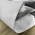 thumbnail image 5 of Ambesonne Black and White Place Mats Set of 4, Sleeping Panda, Standard Size, Black White, 5 of 6