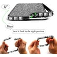thumbnail image 6 of Compatible with iPhone XR Bling Glitter Case for Women Cute Diamond Rhinestone with Shiny Sparkly Sticker Skin Plating Metal Bumper Frame Edge Protective Cover Girly Fashion Luxury Case Black, 6 of 12