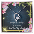 thumbnail image 2 of To My Wife Every Good Forever Necklace w Message Card, 2 of 7