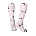 thumbnail image 4 of Fotbe Cute Panda print Women's Men's Novelty Crew Socks Cotton Socks Knee High Socks for Walking,Running,Nurses,Pregnancy, 4 of 9