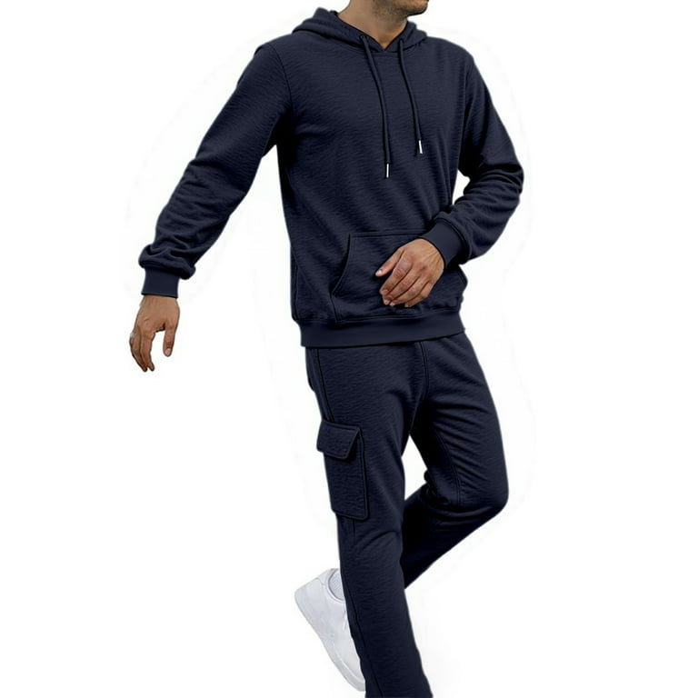 Sweatsuits For Men Set Piece, Men's Tracksuits Outfit Adult - Main Image