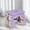 🔥 Purple, variant on Viflosae Stools Small Step Stool Folding Stool Outdoor Folding Stool Mini Low Stool Portable Folding Plastic Stool for Travel Thickened Portable Stool