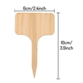 thumbnail image 2 of 50x Etiquetas Planta Thape Tele Semillas Hierbas en Macetas Flowers Signs Sticks, 2 of 9